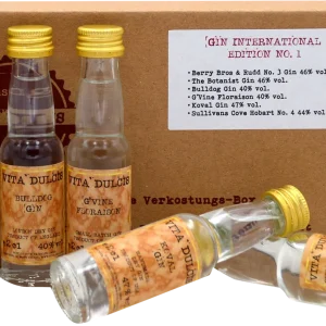 Vita Dulcis Gin Tasting Box: International (6x Gin Minis)